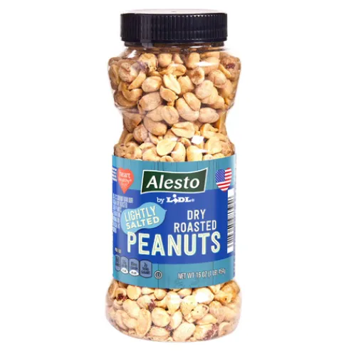 Alesto Dry Roasted Peanuts, Lightly Salted^Lidl Hot