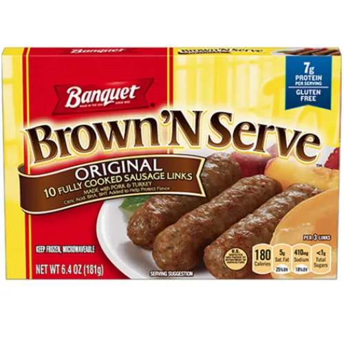 Banquet® Brown 'N Serve™ Frozen Original Sausage Links^Lidl Sale
