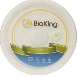 Bio King Biodegradable Round Plate, 10 In.^Lidl