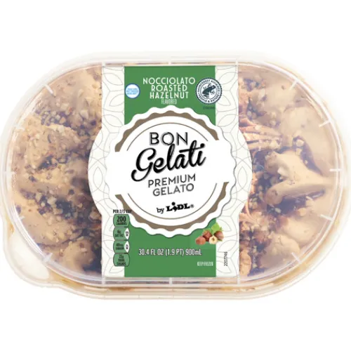 Bon Gelati Frozen Premium Gelato, Nocciolato Roasted Hazelnut^Lidl New