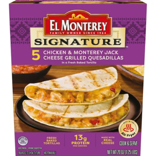 El Monterey™ Frozen Chicken & Monterey Jack Cheese Grilled Quesadillas^Lidl Best