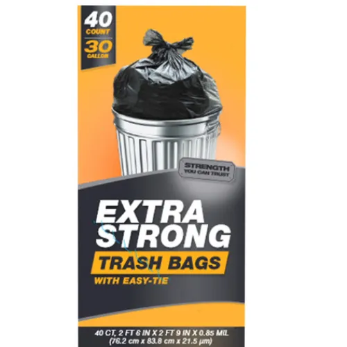Extra Strong Large Easy-Tie Trash Bags^Lidl Clearance