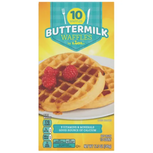 Frozen Buttermilk Waffles^Lidl