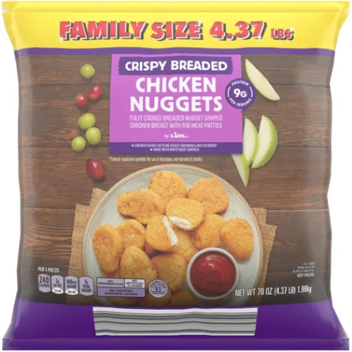 Frozen Crispy Breaded Chicken Nuggets, Family Size^Lidl New