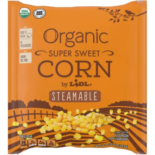 Frozen Organic Whole Kernel Sweet Corn^Lidl Outlet