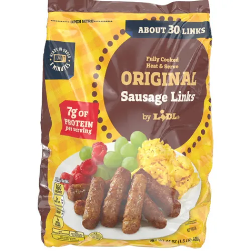 Frozen Sausage Links, Original^Lidl New