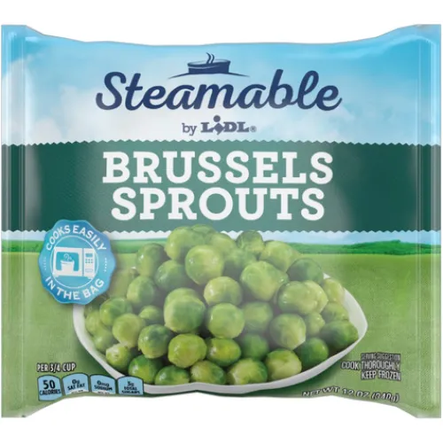 Frozen Steamable Brussels Sprouts^Lidl Outlet