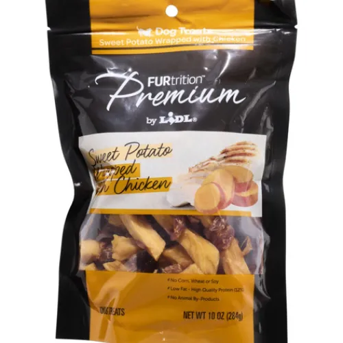 FURtrition™ Sweet Potato Wrapped With Chicken Dog Treats^Lidl Sale