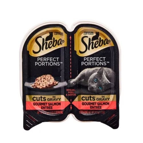 Sheba® Perfect Portions™ Premium Cat Food, Salmon^Lidl Discount